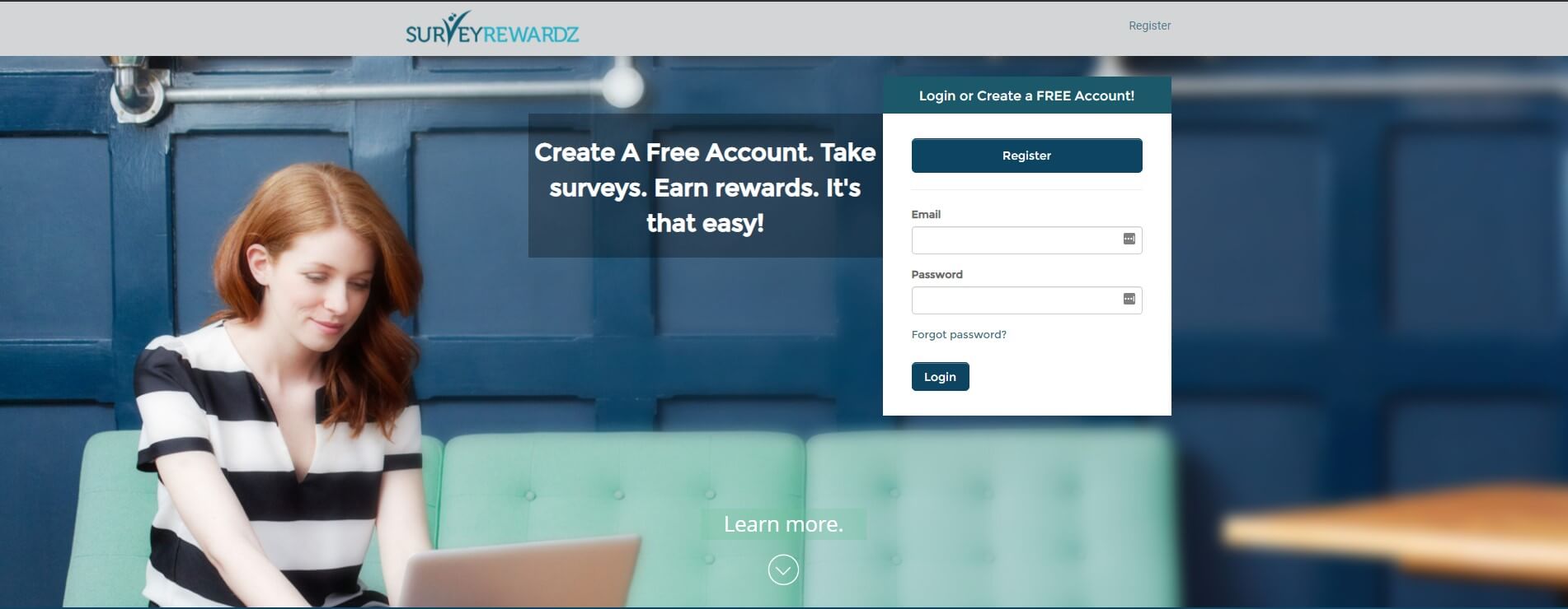 surveyrewards weboldal