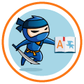 online forditasokkal ninja ikon